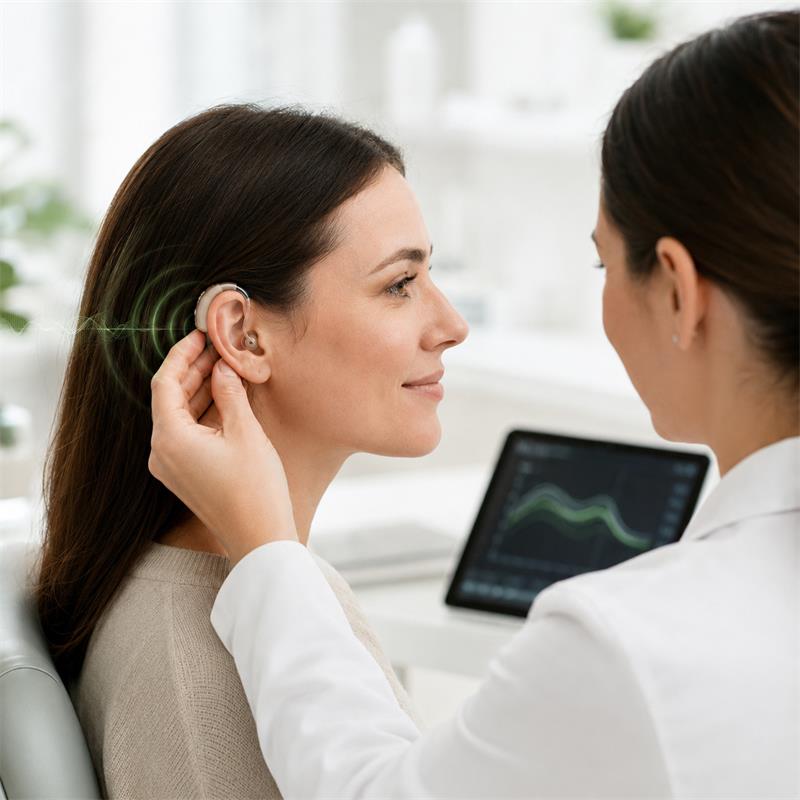 Phonak işitme cihazı uygulaması ve kişiye özel cihaz ayarı